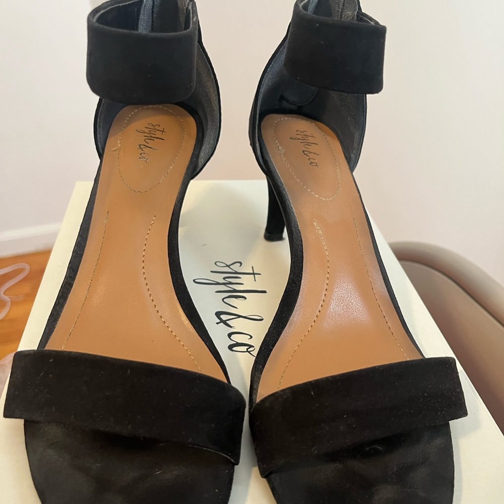 Style & Co. Elegant Black Heels